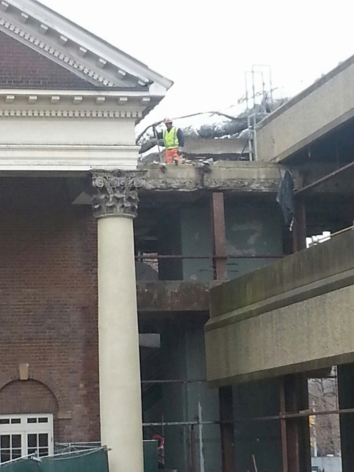 Separating Flavelle from the library building