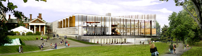 The new Law School building - from Philosopher's Walk