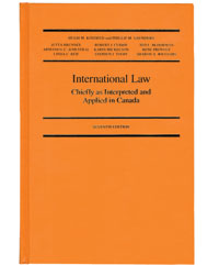 International Law: Chiefly As Interpreted And Applied In Canada