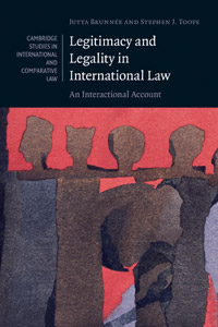 Prof. Jutta Brunnee, &quot;Legitimacy and Legality in International Law&quot;