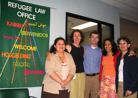 John Norquay at the Refugee Law Office