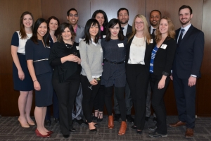 Group shot of law students who volunteered with ProBono Students Canada