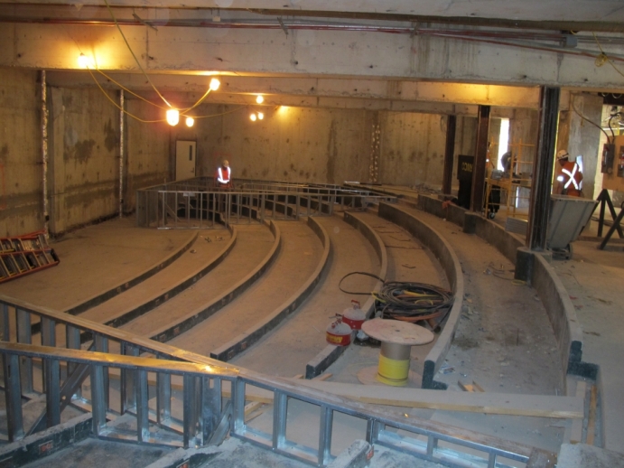 What's left of Bennett Lecture Hall