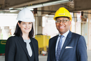 Sarah Armstrong '04 and Andrew Alleyne '02, Fasken Martineau