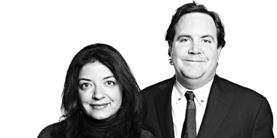 Aaron Emes and Amreen Omar, LLB 1998