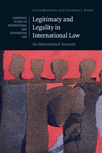 Prof. Jutta Brunnee, "Legitimacy and Legality in International Law"