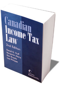 Canadian Income Tax Law