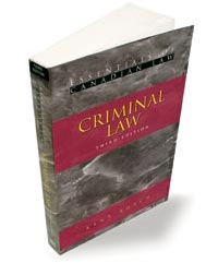 Criminal Law (3rd Edition) - Professor Kent Roach