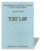Tort Law, The International Library of Essays in Law &amp; Legal Theory