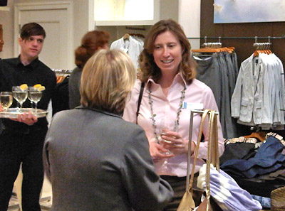 Alumni event at Banana Republic