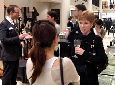 Alumni event at Banana Republic