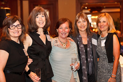 PBSC National Director Nikki Gershbain, Dean Mayo Moran, Justice Rosalie Abella, HPARB Vice-Chair Taivi Lobu and Justice Bonnie Croll