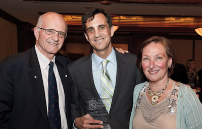 The Honourable Frank Iacobucci, former Dean Ron Daniels and Justice Rosalie Abella
