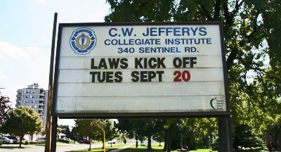 LAWS kicks off at C.W. Jefferys