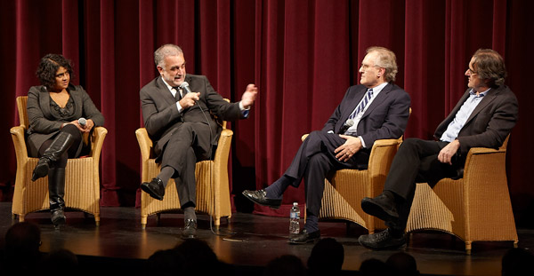 Panel discussion with Luis Moreno-Ocampo after the screening of "Prosecutor"