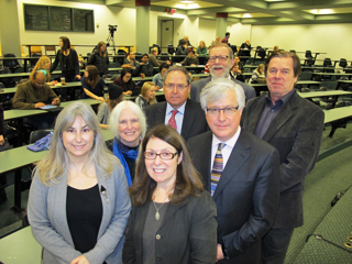 Speakers at R v Morgentaler panel