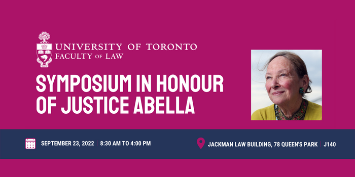 Symposium in honour of Justice Abella