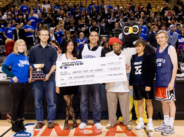 Annual Black and Blue Charity Tip-Off