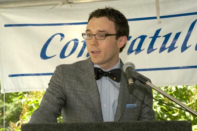 Valedictorian Chris Graham