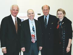 Rino Stradiotto, Lawrence Gostin, Bernard Dickens and Colleen Flood
