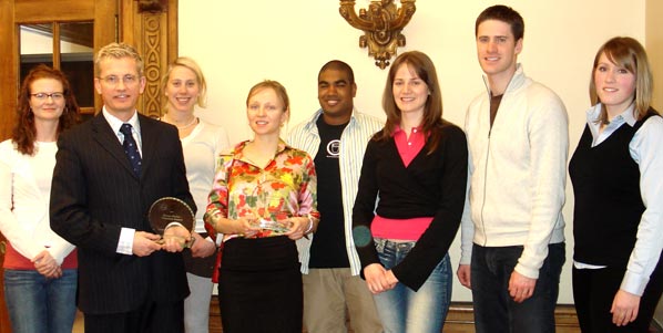Students win Sevey-Rattan Award