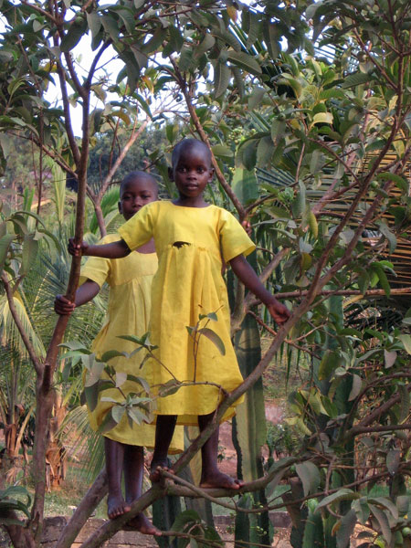 School Girls in Bukoto, by Rachelle Dickinson