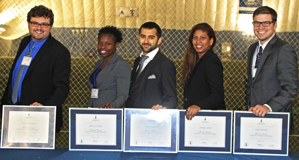2012 U of T Law Cressy Award Winners