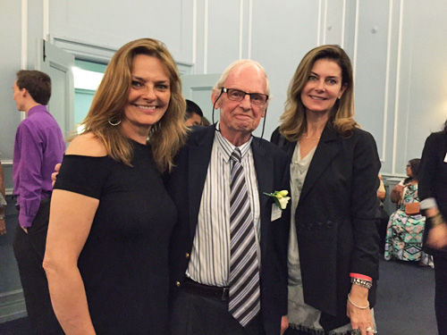 Prof. Michael Trebilcock (centre) at the award ceremony