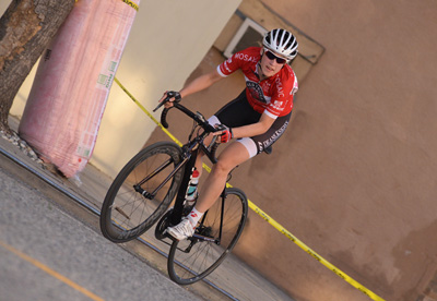 Denise Ramsden cycling