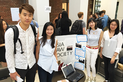 2016 Clubs Fair - Asian Law Society