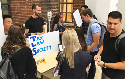2016 Clubs Fair - Tax Law Society