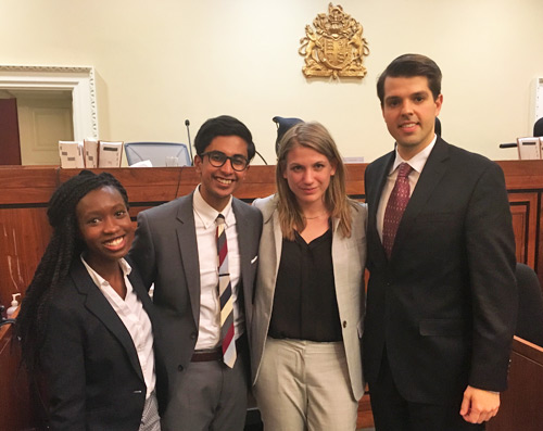 U of T Isaac Diversity Moot team