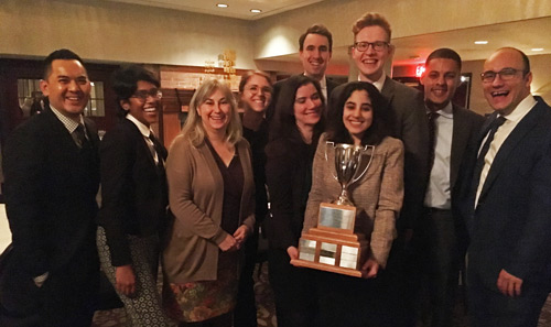 U of T Wilson Moot team