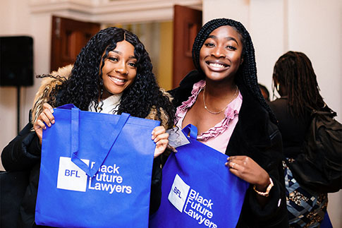 Student attend the BFL launch
