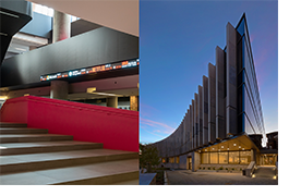 Rotman School of Management and the Jackman Law Building at U of T