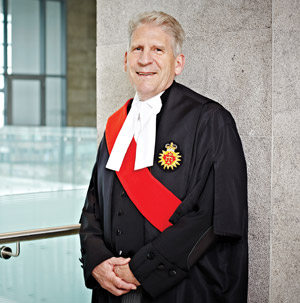 Justice Roger Timms, LLB 1970