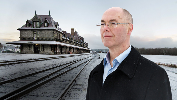 Alumnus Mark Walma: selling out books to save the Mcadam station