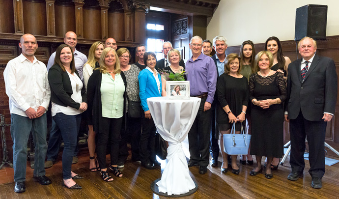 Reception for Cheryl Anne Stacey-Barlow memorial bursary