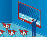Illustration of classroom