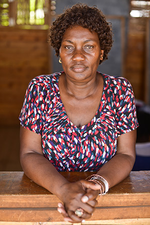 Jaqueline Mutere, 48, in Kibera, the largest slum in Kenya, which was one of the hotspots of the post-election violence