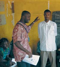 Mohammed Suma of the Sierra Leone Special Court's Prosecutors Office