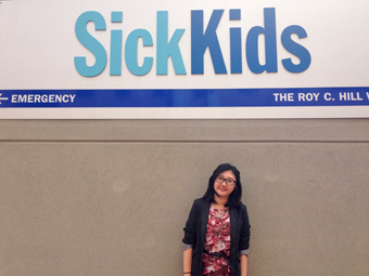 Mimi Chen at Sick Kids