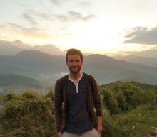 2011 IHRP intern Benjamin Liston in Nepal