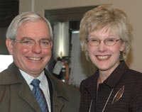 Project Co-Principal Investigator Carolyn Tuohy and team member Dr William Orovan