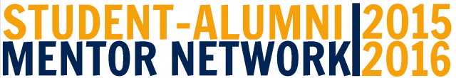 Student-Alumni Mentor Network - 2015-2016
