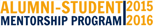 The Alumni-Student Mentorship Program - 2015-2016