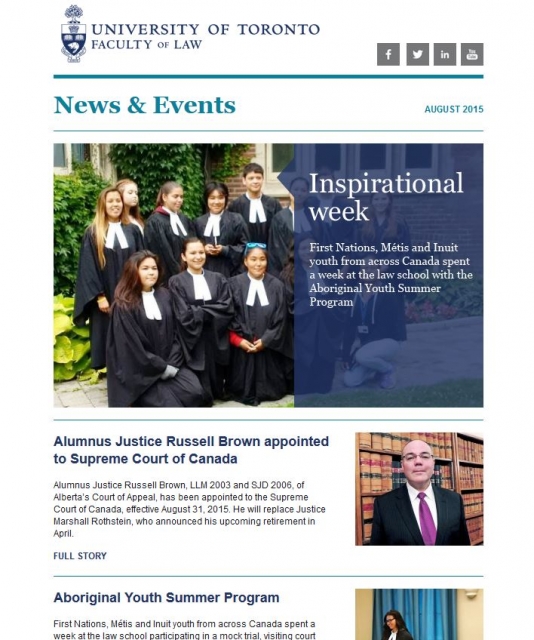 August alumni e.newsletter