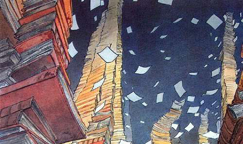 Pile of books