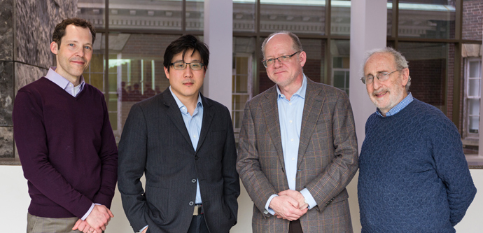 Professors Malcolm Thorburn, Vincent Chiao, Hamish Stewart and Alan Brudner