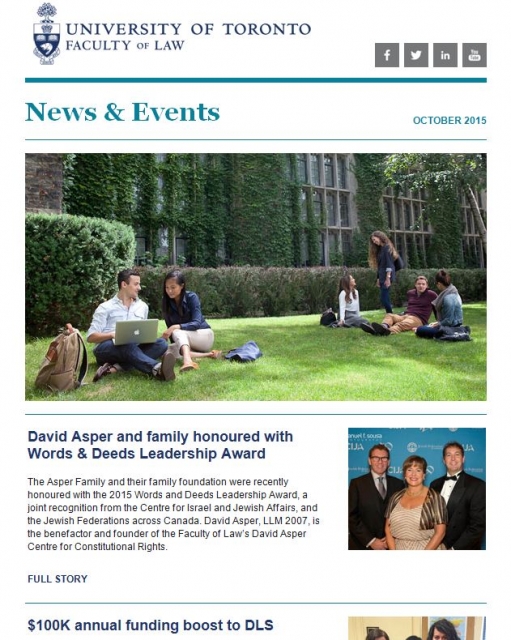 October alumni e.newsletter
